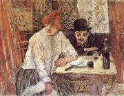 A la Mie Henri  Toulouse-Lautrec